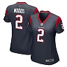 Zennovawear Robert Woods 2 Houston Texans Women's Game Jersey - Navy