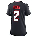 Zennovawear Robert Woods 2 Houston Texans Women's Team Game Jersey - Navy
