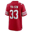 Zennovawear Rock Ya-Sin 33 San Francisco 49ers Team Game Men Jersey - Scarlet