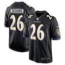 Zennovawear Rod Woodson 26 Baltimore Ravens Men Retired Jersey - Black