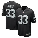 Zennovawear Roderic Teamer 33 Las Vegas Raiders Men Game Jersey - Black