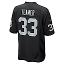 Zennovawear Roderic Teamer 33 Las Vegas Raiders Men Game Jersey - Black