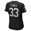 Zennovawear Roderic Teamer 33 Las Vegas Raiders Women Game Jersey - Black