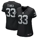 Zennovawear Roderic Teamer 33 Las Vegas Raiders Women Game Jersey - Black