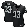 Zennovawear Roderic Teamer 33 Las Vegas Raiders Women Game Jersey - Black