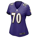 Zennovawear Roger Rosengarten 70 Baltimore Ravens Women's Game Jersey - Purple