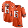 Zennovawear Rome Odunze 15 Chicago Bears Alternate 2024 NFL Draft First Round Pick Player Game Men Jersey - Orange