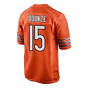 Zennovawear Rome Odunze 15 Chicago Bears Alternate 2024 NFL Draft First Round Pick Player Game Men Jersey - Orange