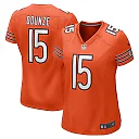 Zennovawear Rome Odunze 15 Chicago Bears Women's Alternate Game Jersey - Orange