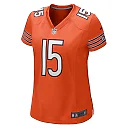 Zennovawear Rome Odunze 15 Chicago Bears Women's Alternate Game Jersey - Orange