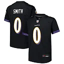 Zennovawear Roquan Smith 0 Baltimore Ravens Alternate Player Game YOUTH Jersey - Black