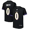 Zennovawear Roquan Smith 0 Baltimore Ravens Alternate Player Game YOUTH Jersey - Black