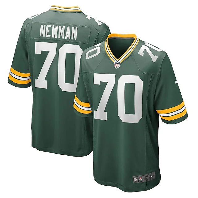 Zennovawear Royce Newman 70 Green Bay Packers Men Game Jersey - Green