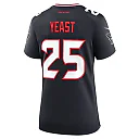 Zennovawear Russ Yeast 25 Houston Texans Women's Team Game Jersey - Navy