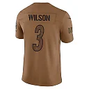 Zennovawear Russell Wilson 3 Pittsburgh Steelers 2023 Salute To Service Limited Men Jersey - Brown
