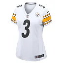 Zennovawear Russell Wilson 3 Pittsburgh Steelers Game Women Jersey - White