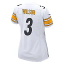 Zennovawear Russell Wilson 3 Pittsburgh Steelers Game Women Jersey - White