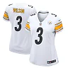 Zennovawear Russell Wilson 3 Pittsburgh Steelers Game Women Jersey - White