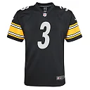 Zennovawear Russell Wilson 3 Pittsburgh Steelers Game YOUTH Jersey - Black