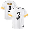 Zennovawear Russell Wilson 3 Pittsburgh Steelers Game YOUTH Jersey - White