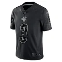 Zennovawear Russell Wilson 3 Pittsburgh Steelers RFLCTV Limited Game Men Jersey - Black