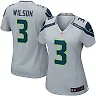 Zennovawear Russell Wilson 3 Seattle Seahawks Women Game Jersey - Gray