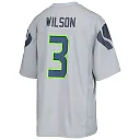 Zennovawear Russell Wilson 3 Seattle Seahawks YOUTH Jersey - Gray