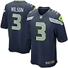 Zennovawear Russell Wilson 3 Seattle Seahawks YOUTH Team Color Game Jersey - College Navy