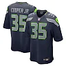 Zennovawear Ryan Cooper Jr. 35 Seattle Seahawks Game Men Jersey - College Navy
