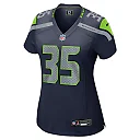 Zennovawear Ryan Cooper Jr. 35 Seattle Seahawks Women's Game Jersey - College Navy