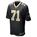 Zennovawear Ryan Ramczyk 71 New Orleans Saints Men Game Jersey - Black