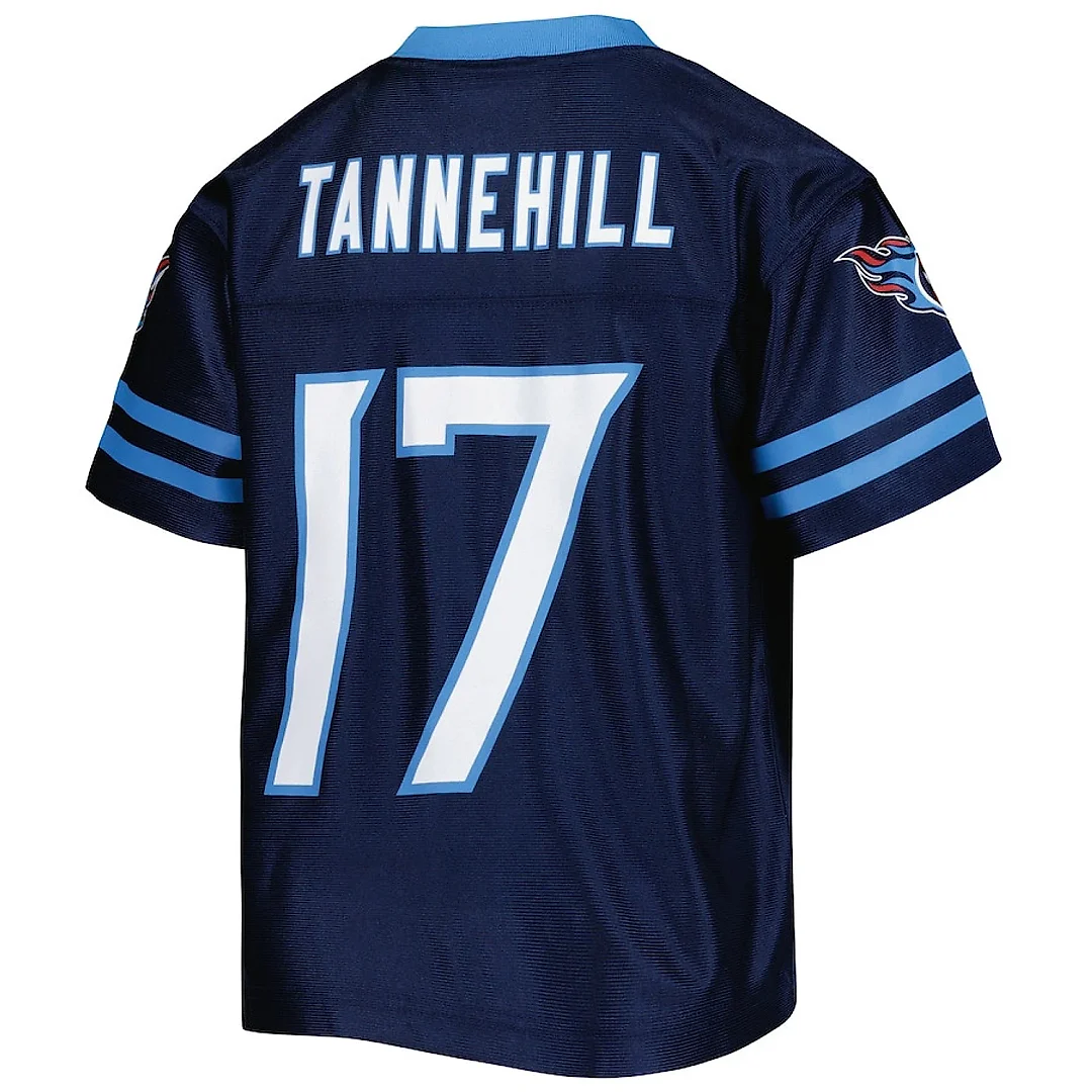 Zennovawear Ryan Tannehill 17 Tennessee Titans YOUTH Jersey - Navy