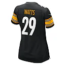 Zennovawear Ryan Watts 29 Pittsburgh Steelers Women's Game Jersey - Black