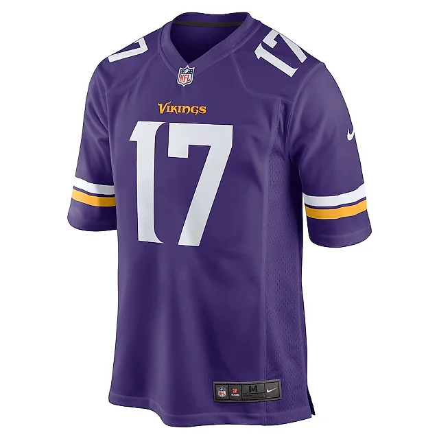 Zennovawear Ryan Wright 17 Minnesota Vikings Game Men Jersey - Purple