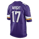 Zennovawear Ryan Wright 17 Minnesota Vikings Game Men Jersey - Purple
