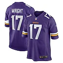 Zennovawear Ryan Wright 17 Minnesota Vikings Game Men Jersey - Purple