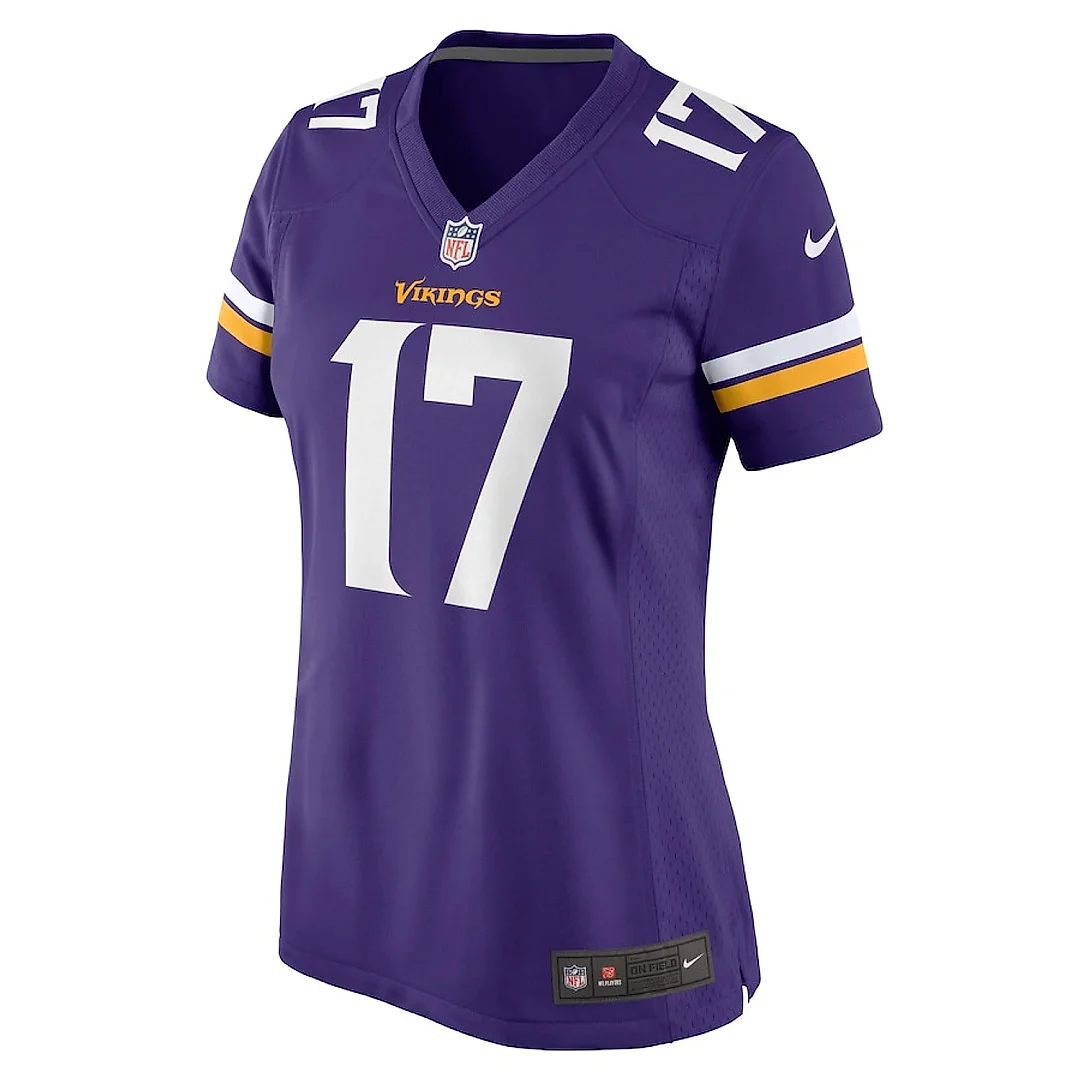 Zennovawear Ryan Wright 17 Minnesota Vikings Women's Game Jersey - Purple