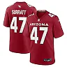 Zennovawear Sage Surratt 47 Arizona Cardinals Team Game Men Jersey - Cardinal