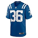 Zennovawear Salvon Ahmed 36 Indianapolis Colts Team Game Men Jersey - Royal