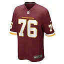 Zennovawear Sam Cosmi 76 Washington Football Team Men Game Jersey - Burgundy