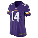 Zennovawear Sam Darnold 14 Minnesota Vikings Team Game Women Jersey - Purple