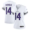 Zennovawear Sam Darnold 14 Minnesota Vikings Women's Alternate Game Jersey - White