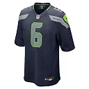 Zennovawear Sam Howell 6 Seattle Seahawks Game Men Jersey - College Navy