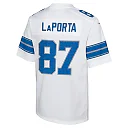 Zennovawear Sam LaPorta 87 Detroit Lions Player Game YOUTH Jersey - White
