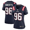 Zennovawear Sam Roberts 96 New England Patriots Women Game Jersey - Navy