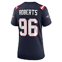 Zennovawear Sam Roberts 96 New England Patriots Women Game Jersey - Navy