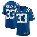 Zennovawear Samuel Womack III 33 Indianapolis Colts Game Men Jersey - Royal