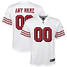 Zennovawear San Francisco 49ers Custom Alternate Game YOUTH Jersey - White