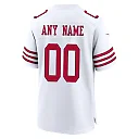 Zennovawear San Francisco 49ers NFC Champions Patch Game Men Custom Jersey - White