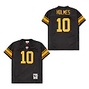 Zennovawear Santonio Holmes 10 Pittsburgh Steelers Retro Throwback Men Jersey - Black